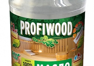 Масло для банных полков Profiwood — новинка в группе деревозащитных покрытий