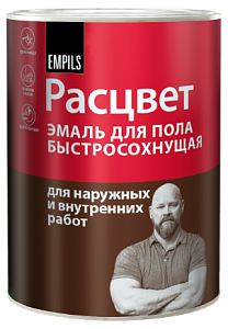 Эмаль для пола алкидно-уретановая быстросохнущая