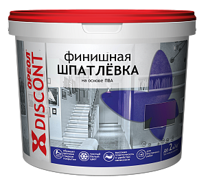 Шпатлевка финишная на основе ПВА