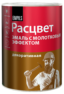 Эмаль с молотковым эффектом 